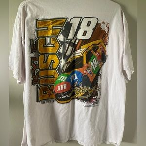 Vintage Kyle bush m&m racing T-shirt 2xL